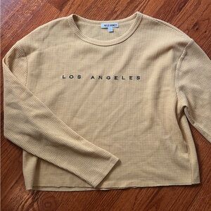 LA Wild Honey light yellow long sleeve